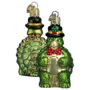  Top Hat Turtle Christmas Ornament