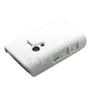 HARD RUBBER CASE FOR Sony Ericsson Xperia X10 mini b  