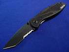 kershaw 1670tblkst blur tanto black serrated usa pocket knife nib