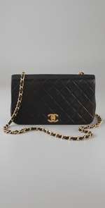 WGACA Vintage Vintage Chanel Quilted Flap Bag  