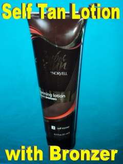 Norvell AMBER SUN Self Tanner SUNLESS Tanning LOTION with Instant 