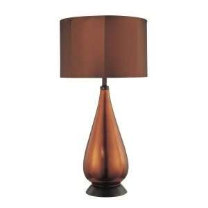  George Kovacs Metallic Bronze Porcelain Table Lamp: Home 