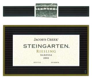 Jacobs Creek Barossa Steingarten Riesling 2002 