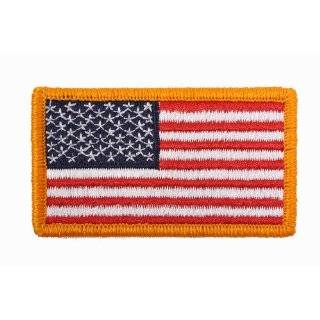 USA American US Regular Flag Patch with Velcro Closure (1 7/8 x 3 3 