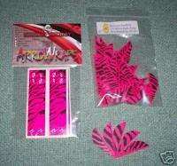 Blazer Vanes Pink Tiger w/ Pink Tiger Wraps Combo  
