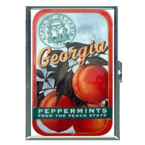 Georgia Peach Peppermints NICE ID Holder, Cigarette Case or Wallet 