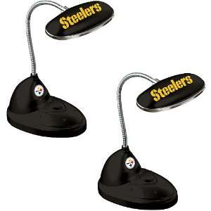 Memory Company Pittsburgh Steelers LED Desk Lamp   set of 2:  