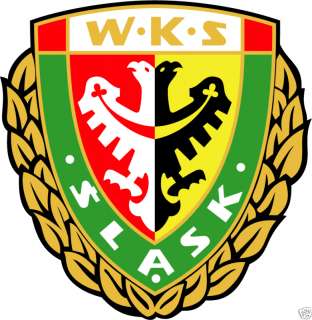 Slask Wroclaw FC Poland Football Sticker 4X5  