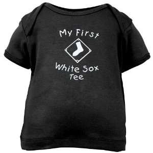  Majestic Chicago White Sox Infant Black My First Tee T 