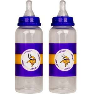  Minnesota Vikings Baby Bottle 2 Pack