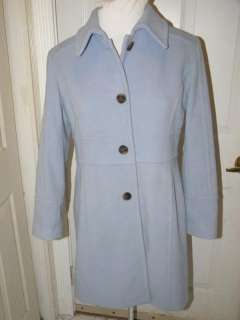 Marc New York Lt. Blue Wool Coat 10P  