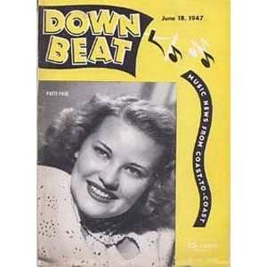  Down Beat Magazine June 18, 1947 Books