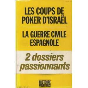   coups de poker disrael la guerre civile espagnole collectif Books