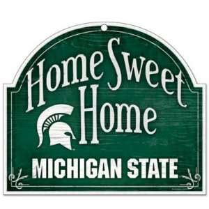  MICHIGAN STATE SPARTANS 11x9 WOOD SIGN Sports 