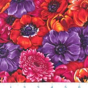  45 Wide Bright & Beautiful Multi Mixture Flowers Purple 