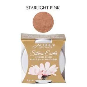  Aubrey Organics Silken Earth Powder Blush   Starlight Pink 
