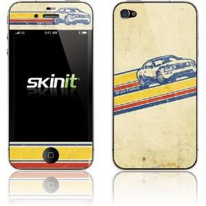 Mustang Distressed Stripes skin for Apple iPhone 4 / 4S 