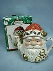 santa clause tea pot by world bazaar inc mib returns