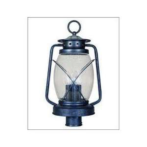   Lantern   Copper Verde Finish : Clear Seeded Glass: Home Improvement