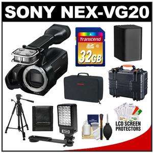 Sony Handycam NEX VG20 1080 HD Video Camera Camcorder Body with 32GB 