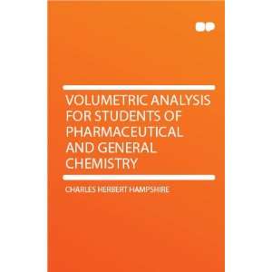  Volumetric Analysis for Students of Pharmaceutical and 
