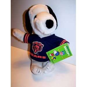    Peanuts SNOOPY PLUSH Wearing CHICAGO BEARS SHIRT: Toys & Games