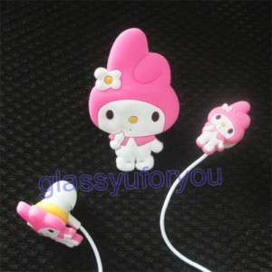 Cartoon My Melody Earphone Headset w Wire organizer  