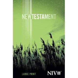 NIV Large Print New Testament 2011 Ministry Edition