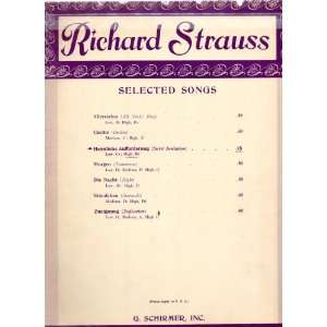 Vintage Sheet Music: Heimliche Aufforderung (Secret Invitation), High 