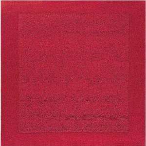  Loft Red Contemporary Rug Size 67 Round