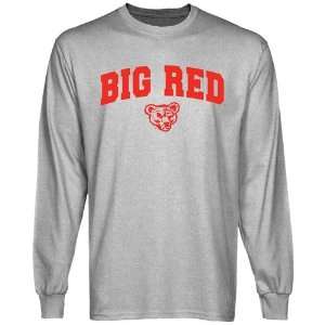   Cornell Big Red Ash Logo Arch Long Sleeve T shirt: Sports & Outdoors
