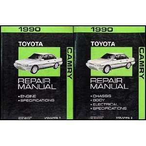   Toyota Camry Repair Shop Manual 2 Volume Set Original Toyota Books