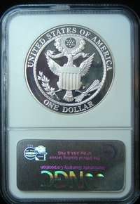 2008 P Bald Eagle S$1 Commemorative PF 70 Ultra Cameo  