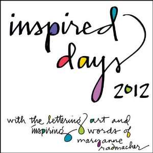 Inspired Days 2012 Wall Calendar