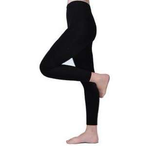   womens spandex cozy leggings in black good stretch 