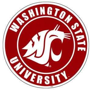    Washington State Cougars 12in Car Magnet: Sports & Outdoors