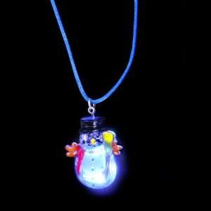  18 Flashing Snowman Necklace Case Pack 12 Everything 