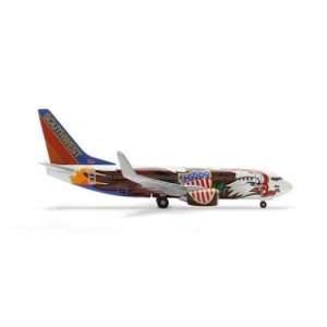  Herpa Wings Southwest Airlines B737 700 Model Airplane 