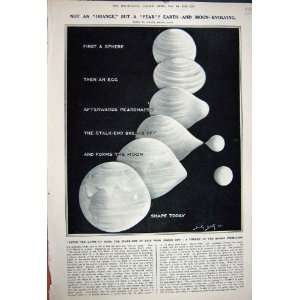  1922 Theory MoonS Formation Evolving Sphere Egg Moon 