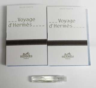 Hermes Voyage DHermes Men EDT .06oz Spray Sample x2  