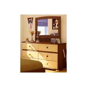 Tree House Double Dresser and Mirror Set by South Shore  