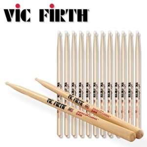  12 Pair   Vic Firth American Classic 5AN Drum Sticks 