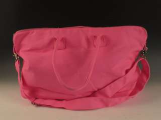 Victorias Secret Pink Canvas Tote Shoulder Bag NWT  