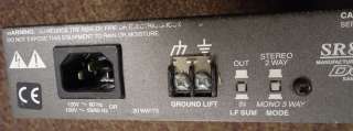   switchable mute mono summed lf sub output high pass filter