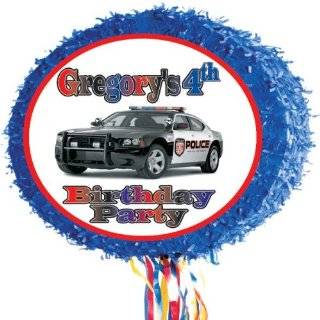  Police Car Pinata Personalized Toys & Games
