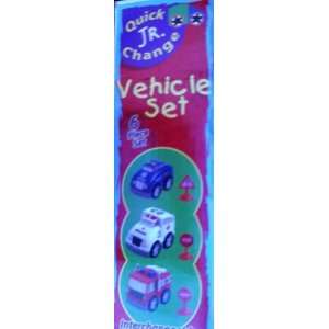  Vehicle Set (Police Car, Ambulance and Fire Truck): Toys & Games