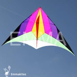 FREE SHIPPING! NEW 9ft Bright Single Line Delta / Light Wind Kites 