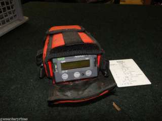 MSA 2100 Passport Personal Gas Detector Alarm w/ case  