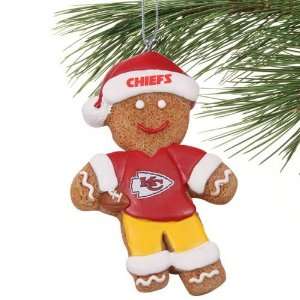  NFL Kansas City Chiefs Gingerbread Football Player 