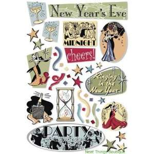  New Years Eve Cardstock Stickers Karen Foster Design